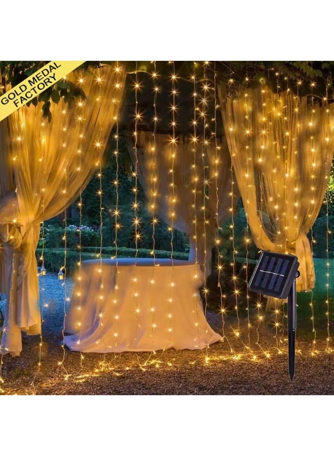 Noon East Ramadan LED Usb Copper Wire Curtain Light String - Image 1